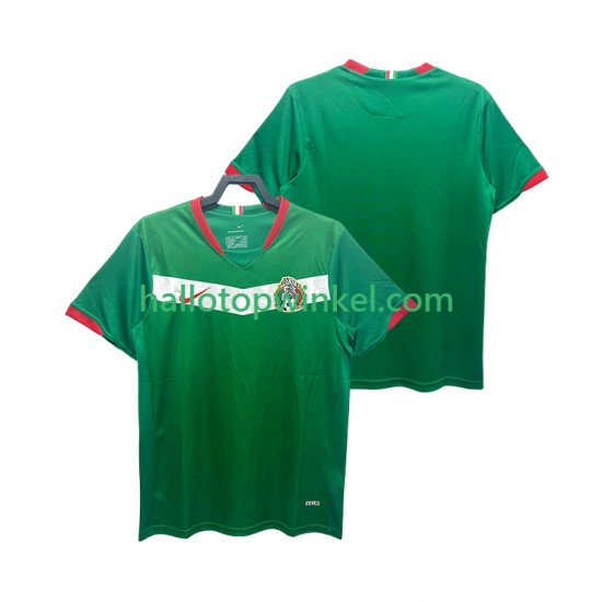 Mexico Voetbalshirt Retro Heren Thuis Tenue 2006 Korte Mouw