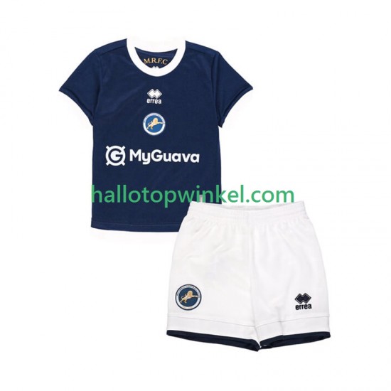 Voetbalshirt Millwall Kleuters/Kids Thuis Tenue 2025-2026 Korte Mouw