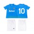Napoli Voetbalshirt 10 1987 1988 Retro Kleuters/Kids Thuis Tenue Korte Mouw