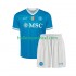 Napoli Voetbalshirt Kleuters/Kids Thuis Tenue 2025-2026 Korte Mouw