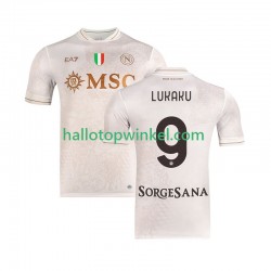 Napoli Voetbalshirt Romelu Lukaku 9 Heren Uit Tenue 2025-2026 Korte Mouw