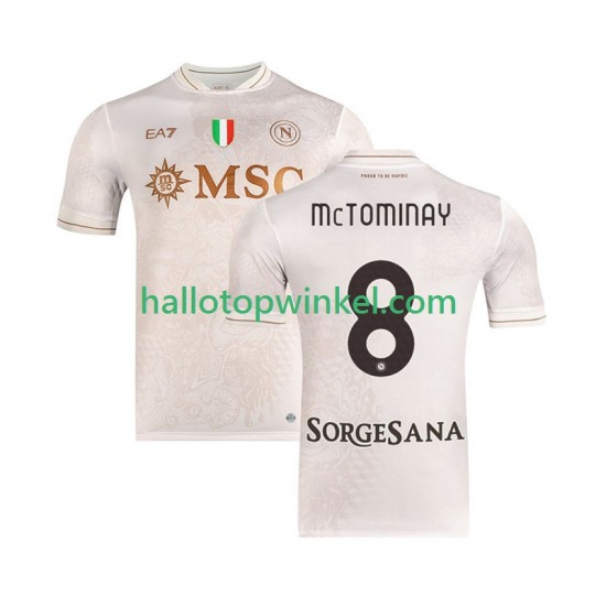 Napoli Voetbalshirt Scott McTominay 8 Heren Uit Tenue 2025-2026 Korte Mouw