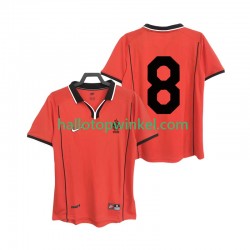 Nederland Voetbalshirt 8 1998 Retro Heren Thuis Tenue Korte Mouw