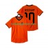 Nederland Voetbalshirt BERGKAMP 10 2000 Retro Heren Thuis Tenue Korte Mouw