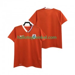 Nederland Voetbalshirt Retro Heren Thuis Tenue 2008 Korte Mouw