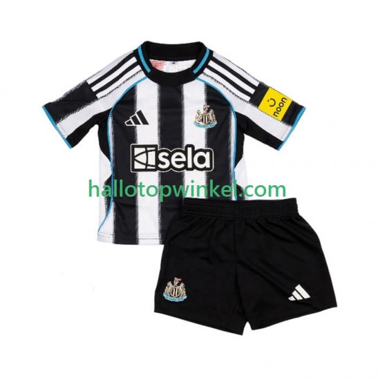 Newcastle United Voetbalshirt Kleuters/Kids Thuis Tenue 2025-2026 Korte Mouw
