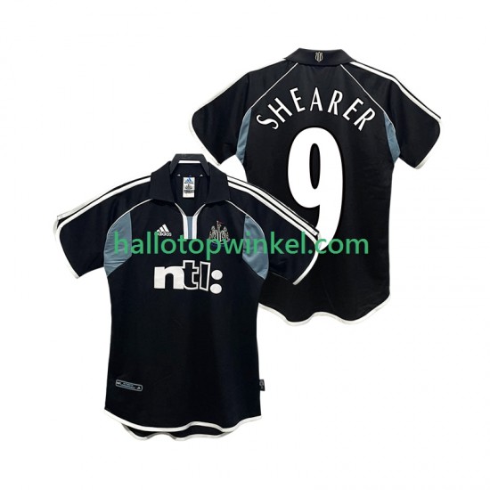 Newcastle United Voetbalshirt SHEARER 9 2000 2001 Retro Heren Uit Tenue Korte Mouw
