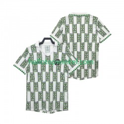 Nigeria Voetbalshirt Retro Heren Uit Tenue 1994 Korte Mouw