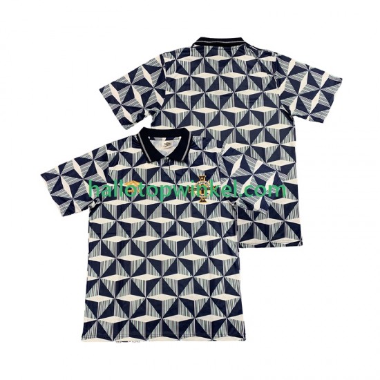 Noord-Ierland Voetbalshirt 1990 1993 Retro Heren Uit Tenue Korte Mouw