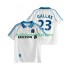 Olympique Marseille Voetbalshirt Gallas 23 1998 Retro Heren Thuis Tenue 1999 Korte Mouw