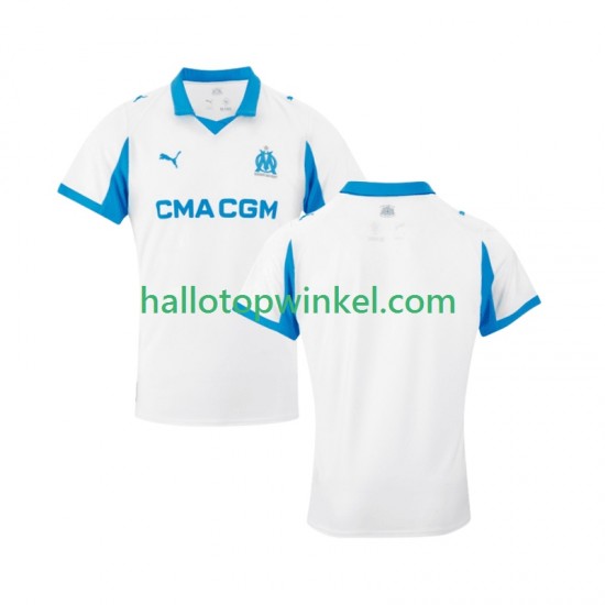 Olympique Marseille Voetbalshirt Heren Thuis Tenue 2025-2026 Korte Mouw