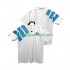 Olympique Marseille Voetbalshirt 1992 1993 Retro Heren Thuis Tenue Korte Mouw