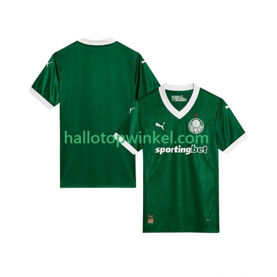 Palmeiras Voetbalshirt Heren Thuis Tenue 2025-2026 Korte Mouw