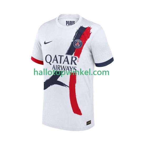 Paris Saint-Germain Voetbalshirt Heren Uit Tenue 2025-2026 Korte Mouw