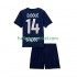Paris Saint-Germain Voetbalshirt Desire Doue 14 Kleuters/Kids Thuis Tenue 2025-2026 Korte Mouw