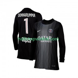 Paris Saint-Germain Voetbalshirt Gianluigi Donnarumma 1 Doelman Heren Thuis Tenue 2025-2026 Lange Mouw