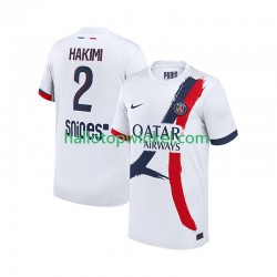 Paris Saint-Germain Voetbalshirt Hakimi 2 Heren Uit Tenue 2025-2026 Korte Mouw