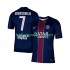 Paris Saint-Germain Voetbalshirt Khvicha Kvaratskhelia 7 Heren Thuis Tenue 2025-2026 Korte Mouw