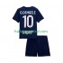 Paris Saint-Germain Voetbalshirt Ousmane Dembele 10 Kleuters/Kids Thuis Tenue 2025-2026 Korte Mouw