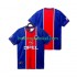 Paris Saint-Germain Voetbalshirt 1995 1996 Retro Heren Thuis Tenue Korte Mouw