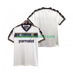 Parma Voetbalshirt 2002 2003 Retro Heren Uit Tenue Korte Mouw