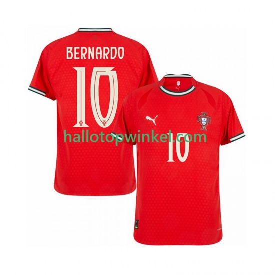 Portugal Voetbalshirt Bernardo Silva 10 Heren Thuis Tenue 2025-2026 Korte Mouw
