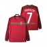 Portugal Voetbalshirt Cristiano Ronaldo 7 2016 Retro Heren Thuis Tenue Lange Mouw