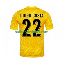 Portugal Voetbalshirt Diogo Costa 22 Doelman Heren Thuis Tenue 2024 Korte Mouw