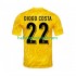 Portugal Voetbalshirt Diogo Costa 22 Doelman Heren Thuis Tenue 2024 Korte Mouw