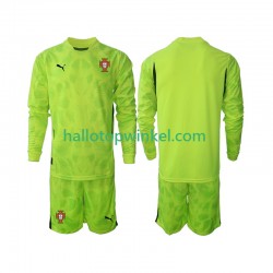 Portugal Voetbalshirt Doelman Kleuters/Kids Thuis Tenue 2025 Lange Mouw