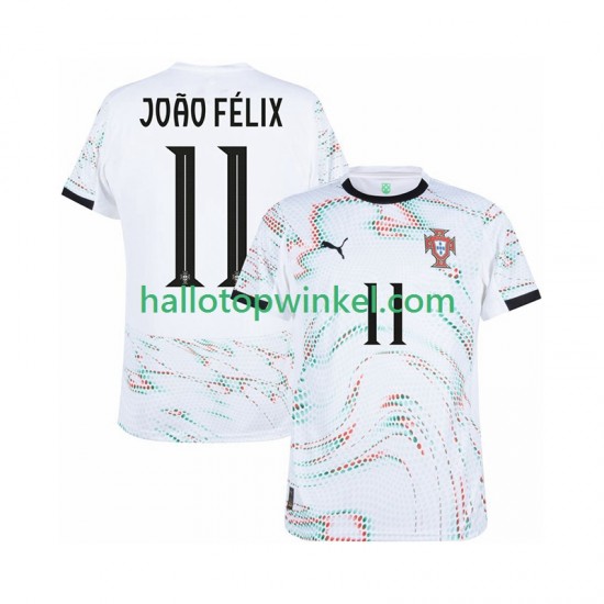 Portugal Voetbalshirt Joao Felix 11 Heren Uit Tenue 2025-2026 Korte Mouw