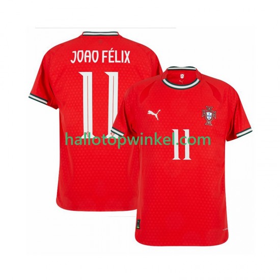 Portugal Voetbalshirt Joao Felix 11 Heren Thuis Tenue 2025-2026 Korte Mouw