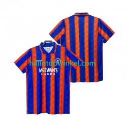 Rangers Voetbalshirt 1993 Retro Heren Uit Tenue 1994 Korte Mouw