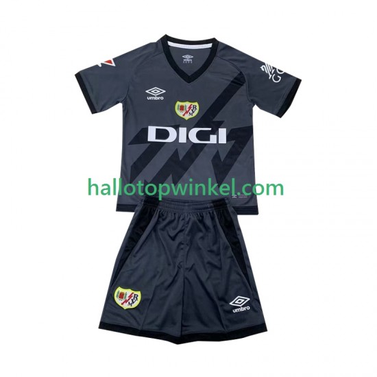 Rayo Vallecano Voetbalshirt Kleuters/Kids Derde Tenue 2024-2025 Korte Mouw