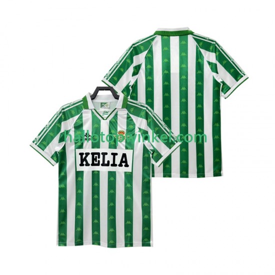 Real Betis Voetbalshirt 1995 1996 Retro Heren Thuis Tenue Korte Mouw