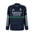 Real Madrid Voetbalshirt Heren Uit Tenue 2025-2026 Lange Mouw