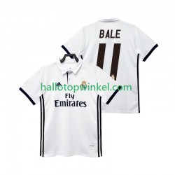 Real Madrid Voetbalshirt BALE 11 2017 2018 Retro Heren Thuis Tenue Korte Mouw