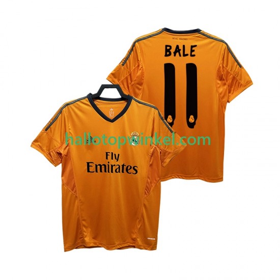 Real Madrid Voetbalshirt BALE 11 2013 2014 Retro Heren Derde Tenue Korte Mouw