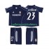 Real Madrid Voetbalshirt BECKHAM 23 2005 Retro Kleuters/Kids Uit Tenue 2006 Korte Mouw