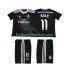 Real Madrid Voetbalshirt Bale 11 2014 Retro Kleuters/Kids Derde Tenue Korte Mouw