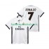 Real Madrid Voetbalshirt CRISTIANO RONALDO 7 2017 2018 Retro Heren Thuis Tenue Korte Mouw