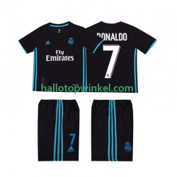 Real Madrid Voetbalshirt Cristiano Ronaldo 7 2017 2018 Retro Kleuters/Kids Uit Tenue Korte Mouw