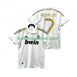 Real Madrid Voetbalshirt Cristiano Ronaldo 7 2012 Retro Heren Thuis Tenue 2011 Korte Mouw