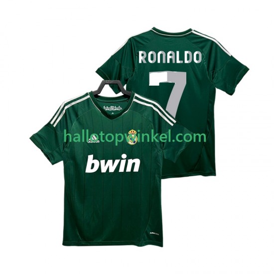 Real Madrid Voetbalshirt Cristiano Ronaldo 7 2012 2013 Retro Heren Derde Tenue Korte Mouw