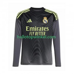 Real Madrid Voetbalshirt Doelman Heren Derde Tenue 2025-2026 Lange Mouw