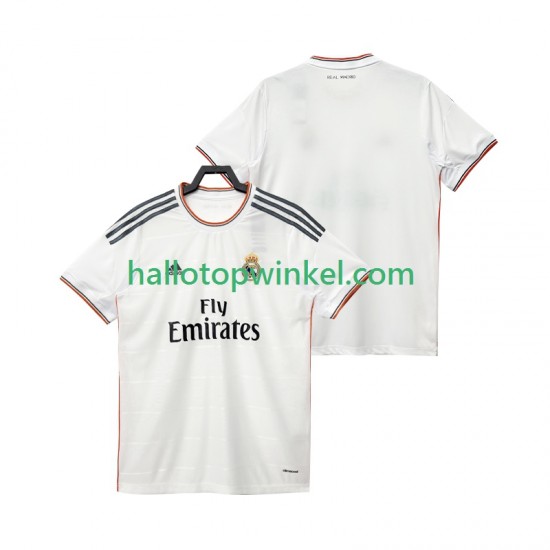 Real Madrid Voetbalshirt 2013 2014 Retro Heren Thuis Tenue Korte Mouw
