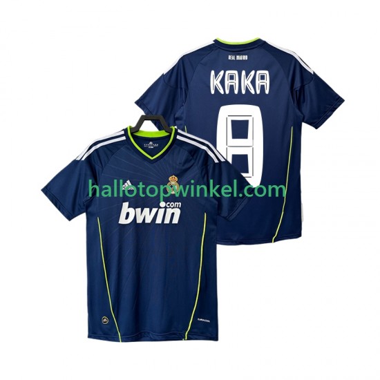 Real Madrid Voetbalshirt KAKA 8 Retro Heren Uit Tenue 2011 2010 Korte Mouw