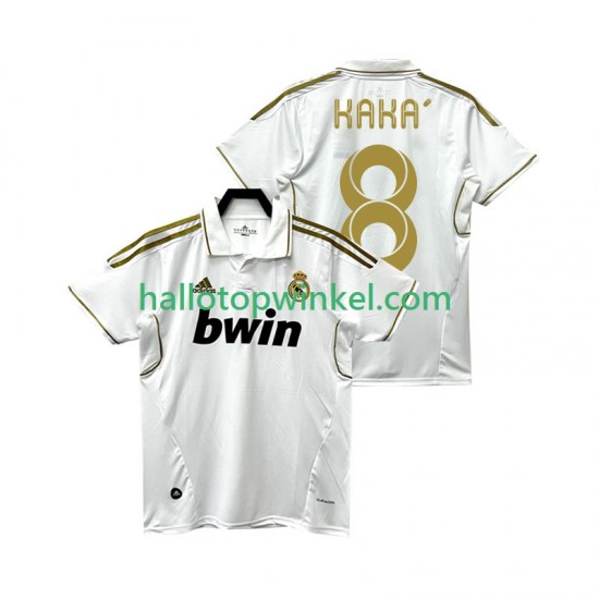 Real Madrid Voetbalshirt KAKA 8 2012 Retro Heren Thuis Tenue 2011 Korte Mouw