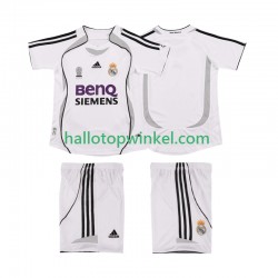 Real Madrid Voetbalshirt 2007 Retro Kleuters/Kids Thuis Tenue 2006 Korte Mouw