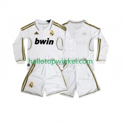 Real Madrid Voetbalshirt 2012 Retro Kleuters/Kids Thuis Tenue 2011 Lange Mouw